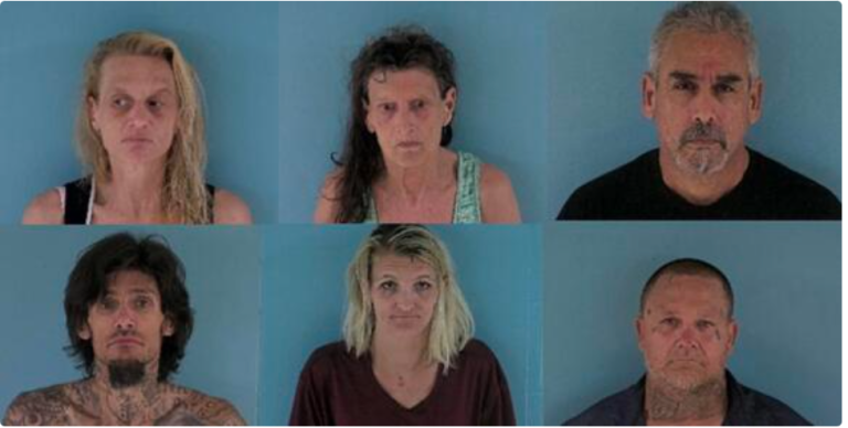 Six people arrested after police bust drug house in Florida