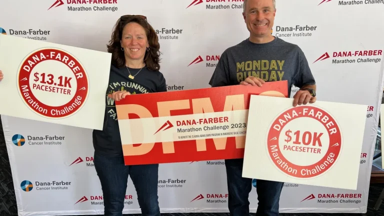 West Hartford Couple Running Boston Marathon to Raise Funds for Dana-Farber Cancer Institute