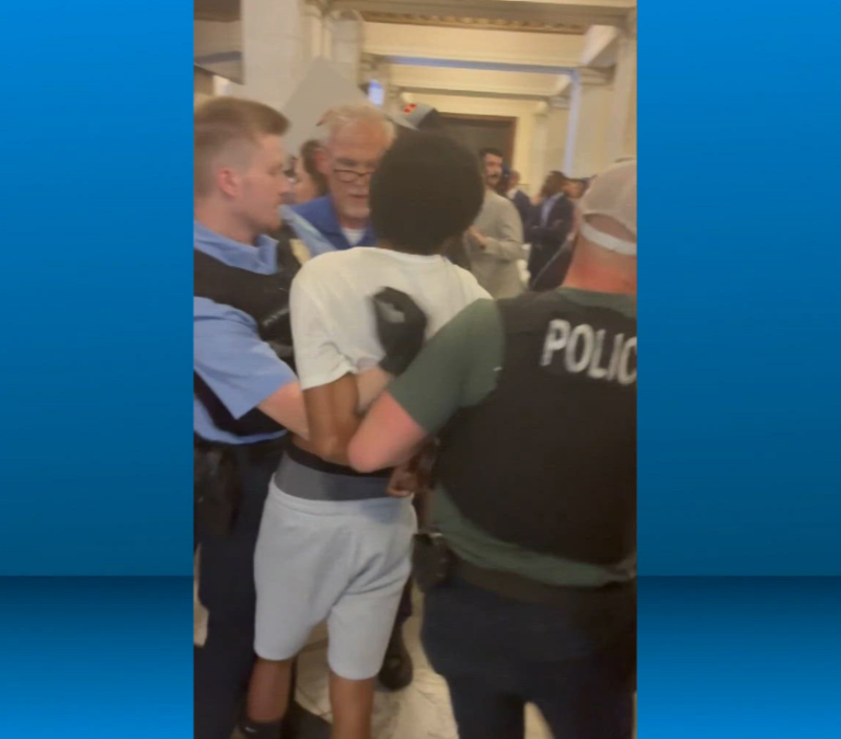 State of the City Turns Chaotic as Protesters Arrested; St. Louis Police Defend Actions