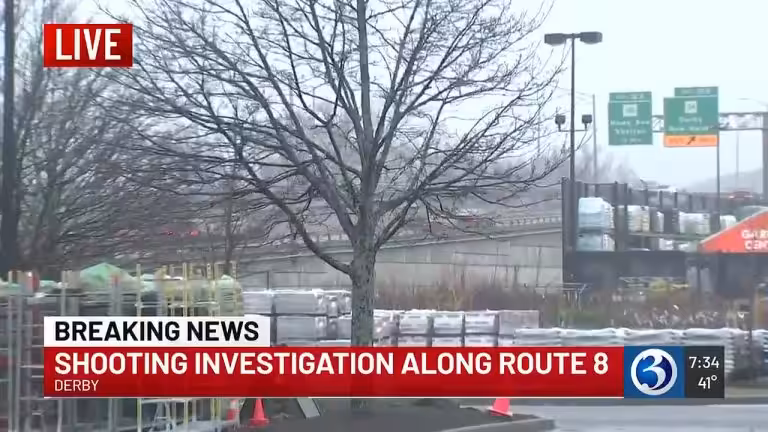 Driver Shot on Route 8 in Derby: Police Investigate Highway Gunfire Incident
