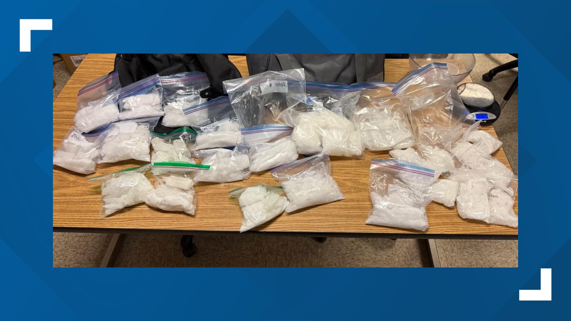 12 Pounds of Meth Seized in Northwest Arkansas Drug Bust; Two Arrested