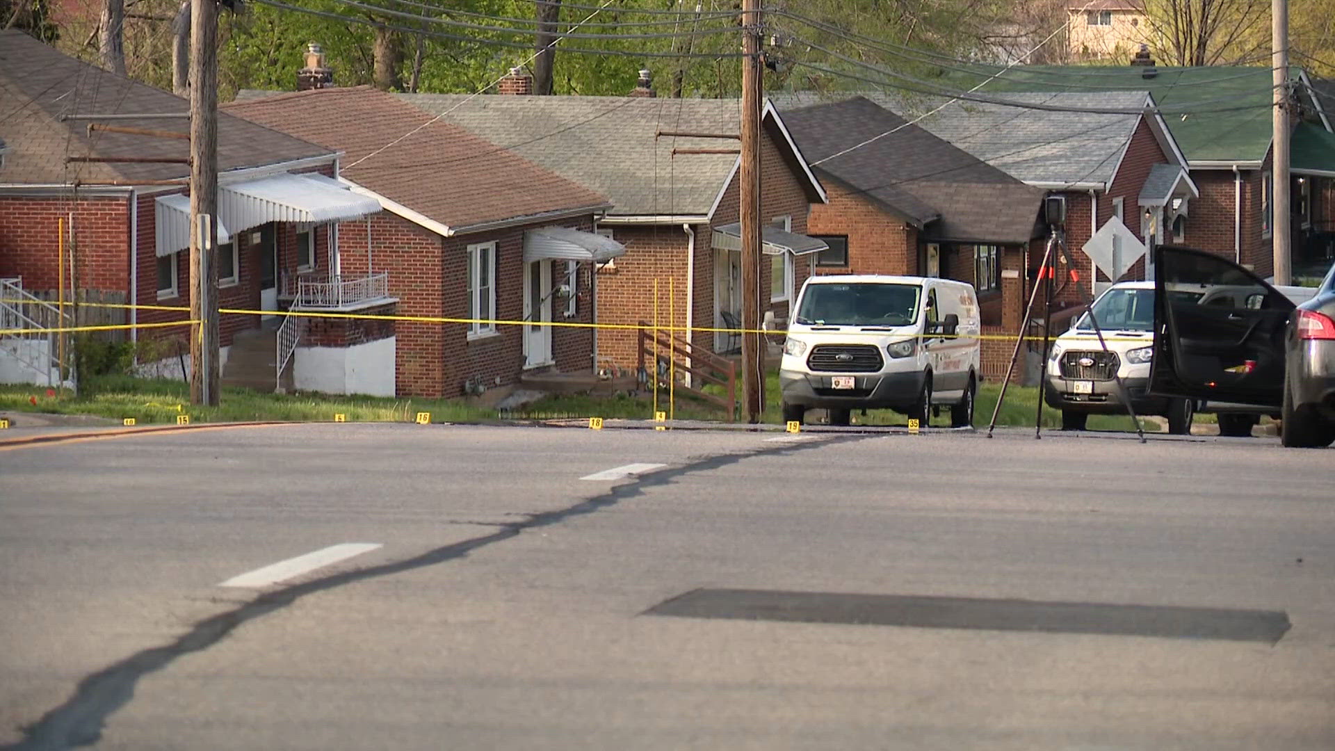 1 Dead, 1 Critically Injured in North Hanley Road Shooting; Investigation Ongoing