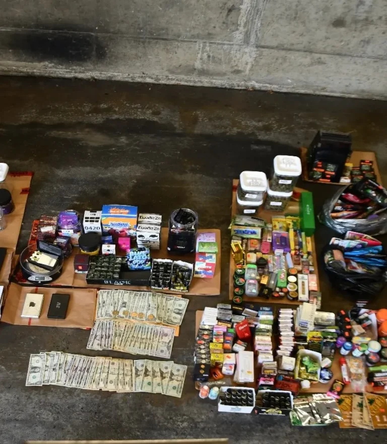 Milford Smoke Shop Raid: Police Seize 54 Pounds of Marijuana and Unregulated THC Products